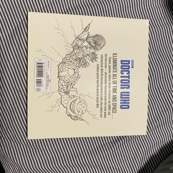 BBC Doctor Who Adult Coloring Book - Picture 6 of 6